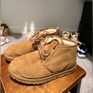 UGG Kids Chestnut Suede Ankle Boots